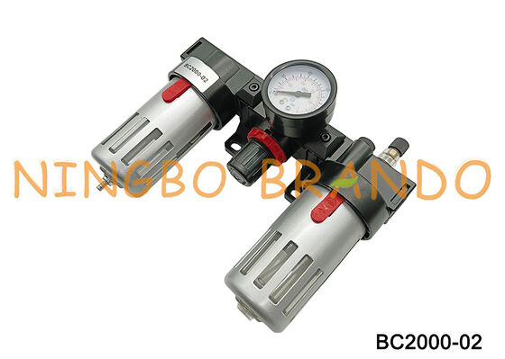 AC BC Series FRL Combination Air Treatment Processing Filter Regulator Regulator