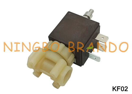 Πλαστική ηλεκτρομαγνητική βαλβίδα KF02 1/8'' 3 Way NC Food Grade Safe καφετιέρα εσπρέσο
