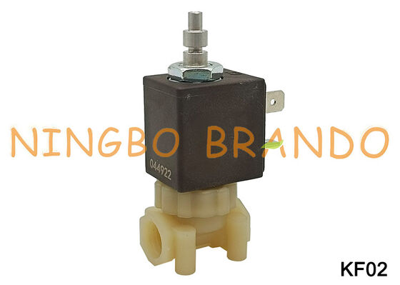 Πλαστική ηλεκτρομαγνητική βαλβίδα KF02 1/8'' 3 Way NC Food Grade Safe καφετιέρα εσπρέσο