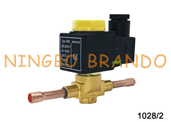 Ηλεκτρομαγνητική βαλβίδα ψύξης Castel Type 1028/2 για Κλιματισμό Καταψύκτη ODS