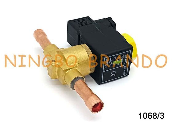 Τύπος Castel Σολενοειδής βαλβίδα 3/8' " Solder 1068/3A7 Κλιματιστικό ψυγείο Σολενοειδής βαλβίδα