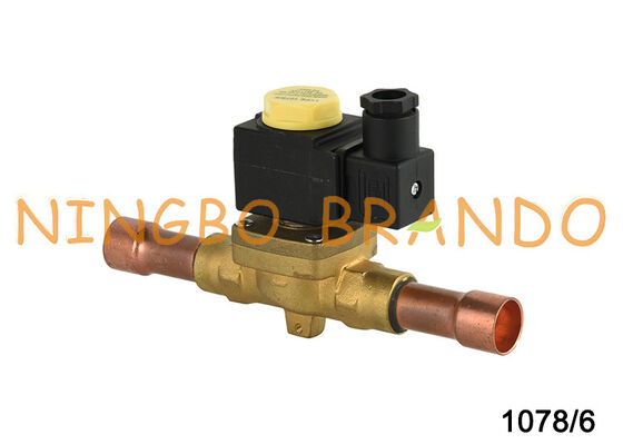 Castel Type 1078/6A6 Ηλεκτρομαγνητική Βαλβίδα Ψύξης 3/4'' Inch 24V 110V 220V