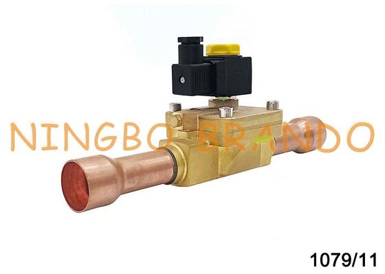 Castel Type 1079/11 1-3/8'' Κλιματισμός ηλεκτρομαγνητική βαλβίδα κατάψυξης κανονικά κλειστή