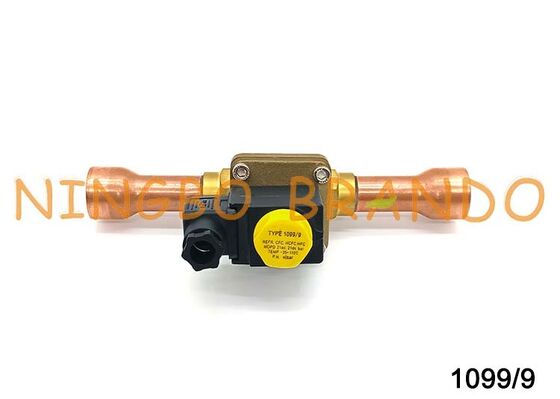 Ηλεκτρομαγνητική βαλβίδα τύπου Castel 1099/9 with Coil HM2 230V 1099/9A6 1-1/8'' συγκόλληση