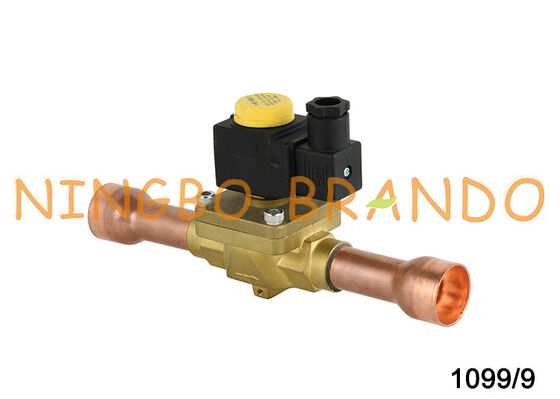 Ηλεκτρομαγνητική βαλβίδα τύπου Castel 1099/9 with Coil HM2 230V 1099/9A6 1-1/8'' συγκόλληση