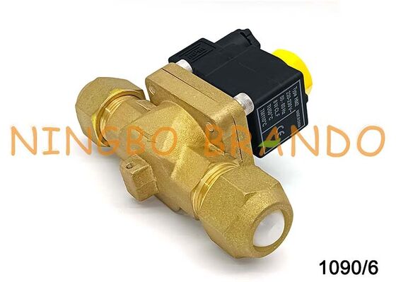 Ηλεκτρομαγνητική Βαλβίδα Ψύξης Castel Τύπος 1090/6 Flare 3/4'' SAE