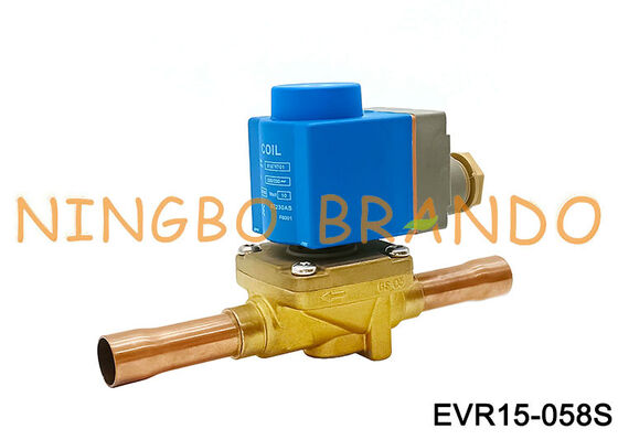 EVR 15 5/8'' Solder Danfoss Type Solenoid Valve 032F1228 032L1228