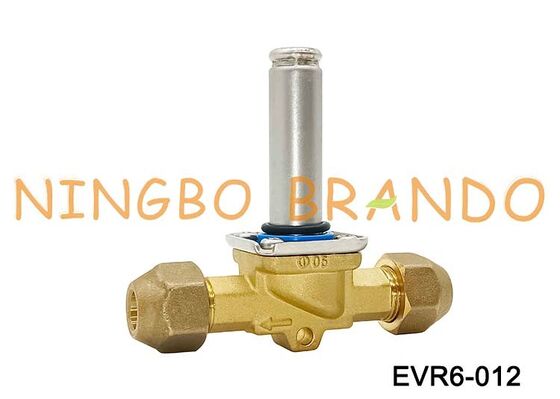 Ηλεκτρομαγνητική βαλβίδα Danfoss Type EVR 6 NC Flare 1/2'' SAE 220VAC