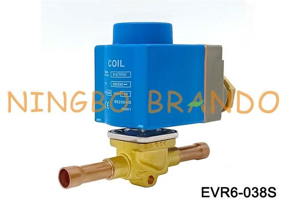 Ηλεκτρομαγνητική βαλβίδα Danfoss Type 032F1212 EVR 6 3/8'' Συγκόλληση