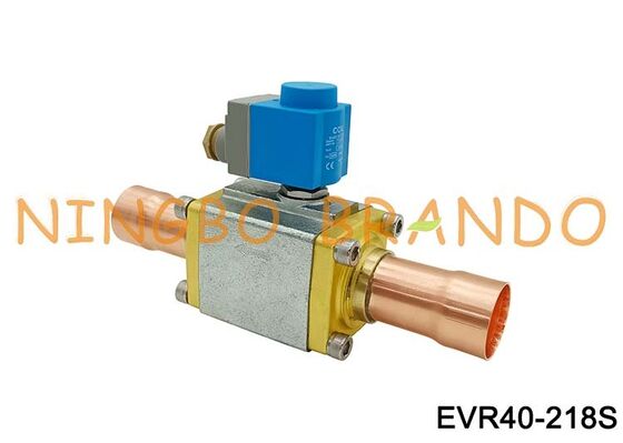 Danfoss Type EVR 40 2 1/8'' Solenoid Valve Solder 032L1112