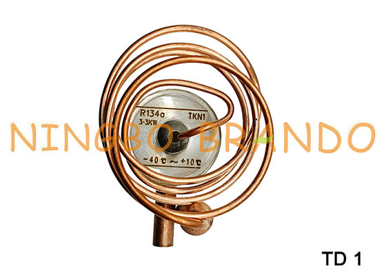 Θερμοστατική εκτονωτική βαλβίδα Danfoss Type TD1 R134a R22 R407C R404A