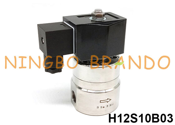 300 bar Σολενοειδής βαλβίδα υψηλής πίεσης 3/8′ 220V 110V 24V 12V