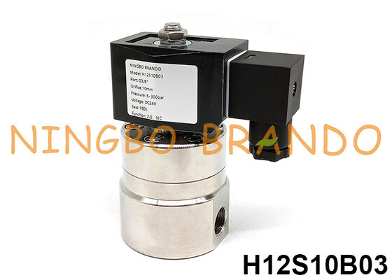 300 bar Σολενοειδής βαλβίδα υψηλής πίεσης 3/8′ 220V 110V 24V 12V