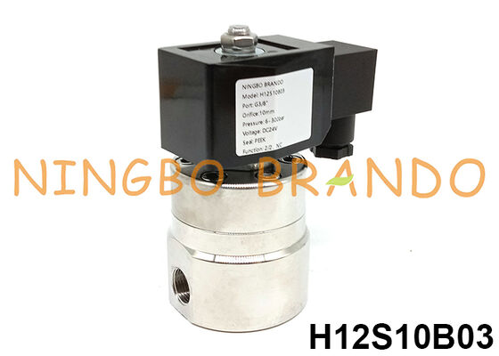 300 bar Σολενοειδής βαλβίδα υψηλής πίεσης 3/8′ 220V 110V 24V 12V