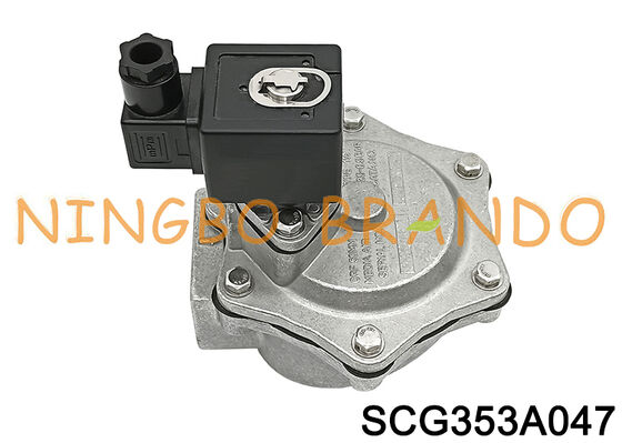 G1-1/2'' SCG353A047 Right Angle Diaphragm Solenoid Valve DC24V AC220V