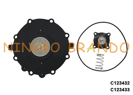 Εξαρτήσεις επισκευής διαφραγμάτων SCG C123432 C123433 SCG353D060 G353.060 3» NBR για το συλλέκτη σκόνης βιομηχανίας
