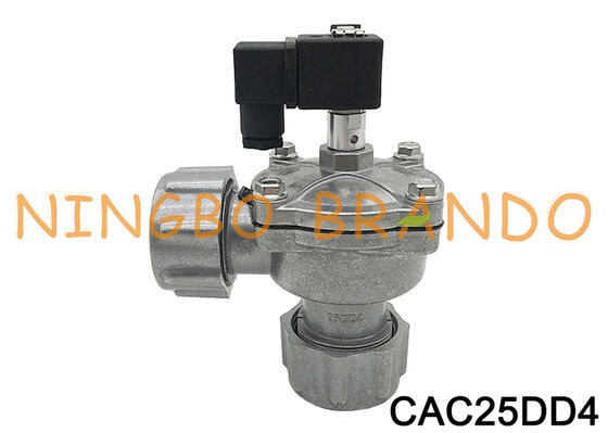 CAC25DD4 CAC25DD4002 Ηλεκτρική βαλβίδα παλμού ορθής γωνίας 1'' 220V 24V