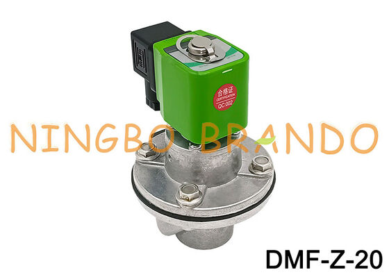 DMF-Z-20 DC24V AC220V Συλλέκτης σκόνης Ορθής γωνίας παλμικής βαλβίδας Βαλβίδα αέρα