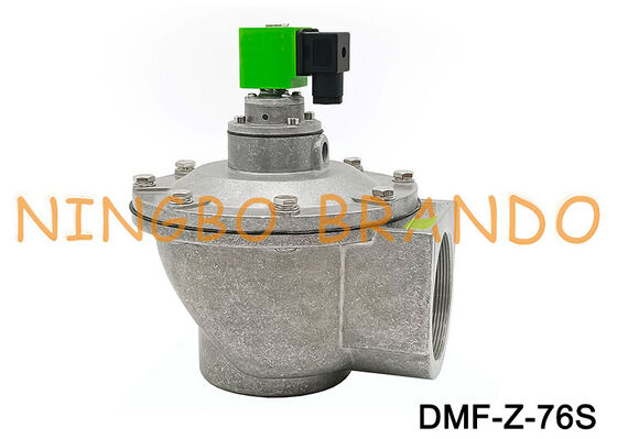 DMF-Z-76S G3'' Βαλβίδα Διαφράγματος Ορθής Γωνίας AC220V DC24V Παλμική ηλεκτρομαγνητική βαλβίδα