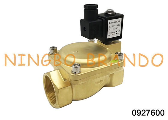 Σειρά 0927 Brass Pilot Operated Solenoid Valve 0927600 1-1/2''