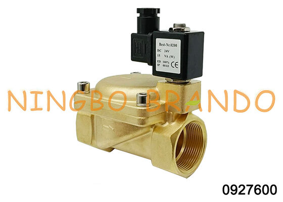 Σειρά 0927 Brass Pilot Operated Solenoid Valve 0927600 1-1/2''