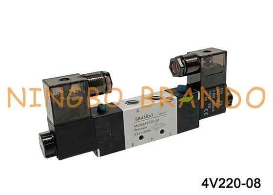 Airtac Type 4V220-08 Pneumatic Solenoid Valve 5/2 Way