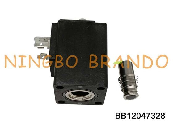 Μαύρο Burkert Τύπος 0311 C 0312 C Πηνίο ηλεκτρομαγνητικής βαλβίδας 220VAC 24VDC