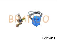 EVR3-014 σωληνοειδές κλιματιστικών μηχανημάτων, μικρή κανονικά κλειστή βαλβίδα σωληνοειδών 1/4 ίντσας
