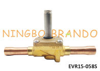 τύπος EVR15 5/8» σωληνοειδές Vave 032L1228 Danfoss για το σύστημα ψύξης και σώμα ορείχαλκου κλιματισμού χωρίς σπείρα