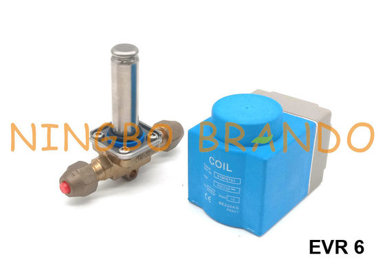 Τύπος EVR 6 NC 3/8» 032F8074 Danfoss ψύξης βαλβίδων σωληνοειδών