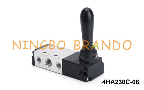 4HA230C-06 Airtac τύπων χειρωνακτική βαλβίδα ελέγχου αέρα κατευθυντική 5/3 τρόπος