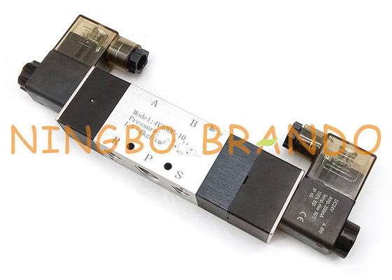 4v330c-10 3/8 ίντσα 5/3 κλειστή τρόπος βαλβίδα κεντρικών πνευματική σωληνοειδών