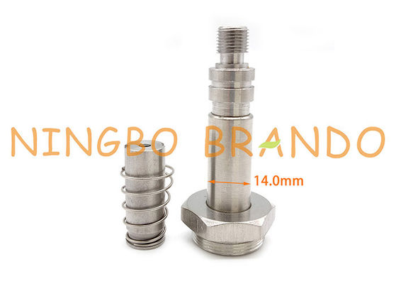 Ανοξείδωτο 14mm Armature βαλβίδων σωληνοειδών ελέγχου ροής τρόπων OD 3