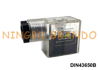 Συνδετήρας σπειρών σωληνοειδών DIN43650B IP65 MPM με το DIN 43650 έντυπο Β των οδηγήσεων