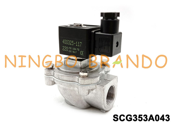 SCG353A043 3/4» ΣΥΝΕΧΈΣ 24V εναλλασσόμενο ρεύμα 220V βαλβίδων διαφραγμάτων σωστής γωνίας