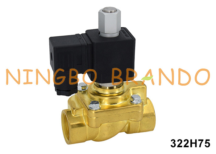 322H75 1/2' 40 bar Τύπος Parker Συνήθως ανοικτή σολενοειδής βαλβίδα 24V 110V 220V
