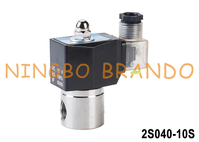 2S040-10 3/8'' Υδάτινη ατμοσφαιρική βαλβίδα από ανοξείδωτο χάλυβα 12V 24V 110V 220V