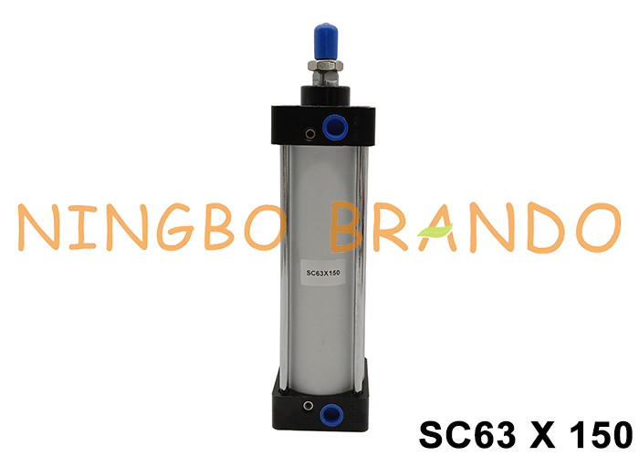 Αεροπορικό τύπου SC63x150 Αεροκύλινδρο 63mm Βρύση 150mm Στροφή