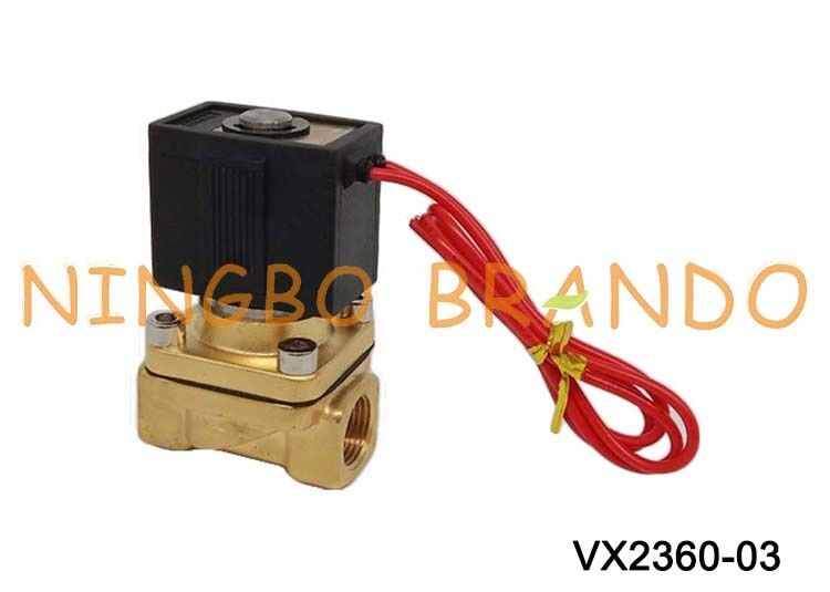 SMC Type VX2360-03 Ηλεκτρομαγνητική βαλβίδα ορείχαλκου 3/8'' AC220V AC110V DC24V