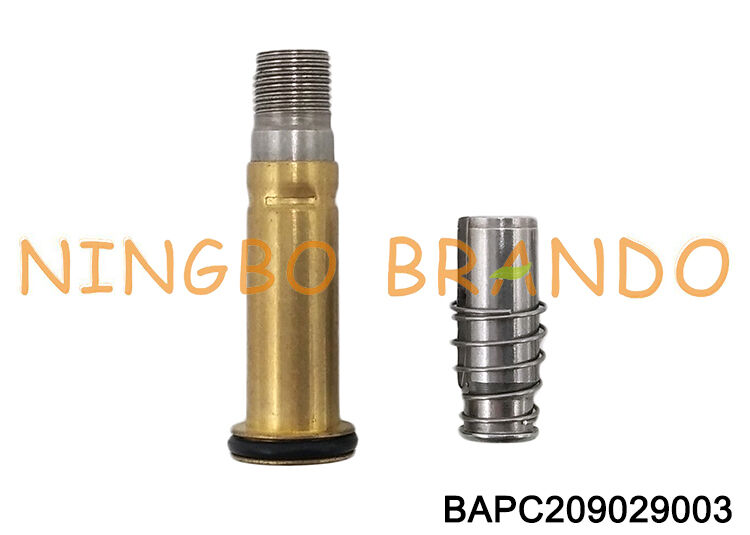 2 Way NC Brass Guide Tube Flange Armature for 2V025-06 2V025-08 2P025-06 2P025-08