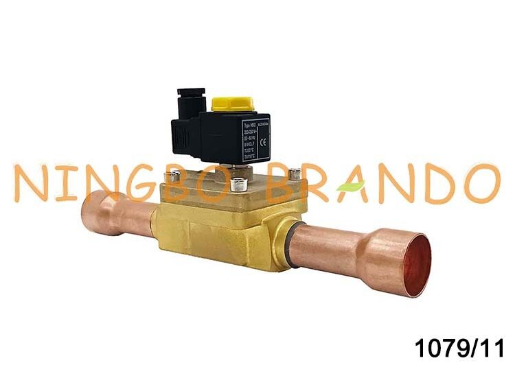 Castel Type 1079/11 1-3/8'' Κλιματισμός ηλεκτρομαγνητική βαλβίδα κατάψυξης κανονικά κλειστή