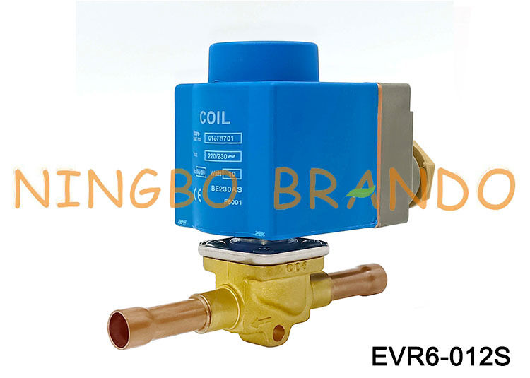 Danfoss Type 032L1209 Solenoid Valve 1/2 in ODF EVR6 24V 110V 220V