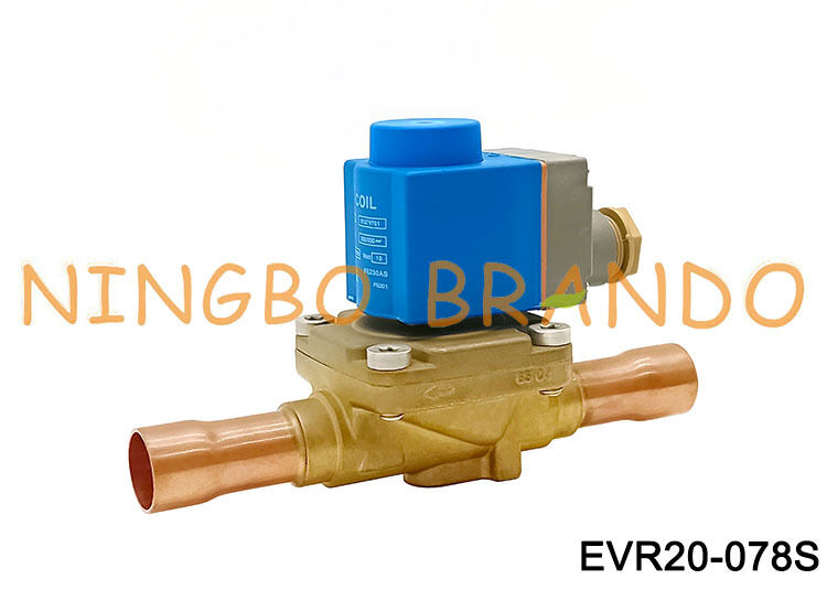 Danfoss Type 032L1240 Solenoid Valve 7/8 in EVR 20 ODF AC220V DC24V