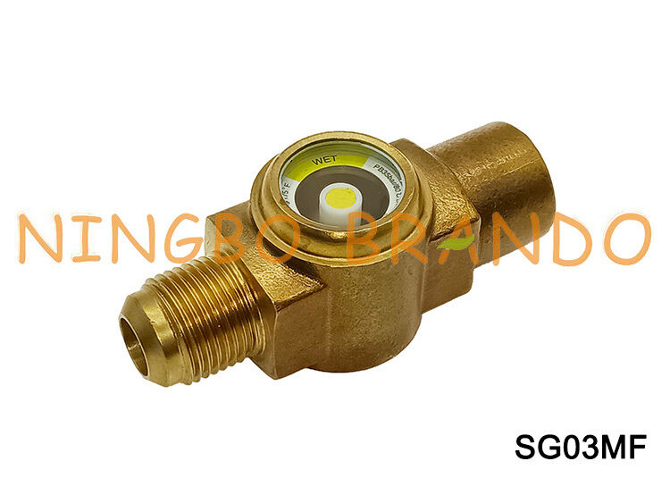 Τύπος Danfoss SGN SGI Γυαλί σκοπευτικού χαμηλής πίεσης 1/4'' 3/8'' 1/2'' Flare int x ext