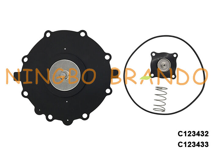 Εξαρτήσεις επισκευής διαφραγμάτων SCG C123432 C123433 SCG353D060 G353.060 3» NBR για το συλλέκτη σκόνης βιομηχανίας