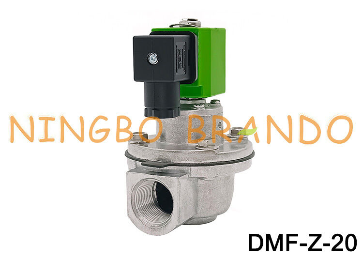 DMF-Z-20 DC24V AC220V Συλλέκτης σκόνης Ορθής γωνίας παλμικής βαλβίδας Βαλβίδα αέρα
