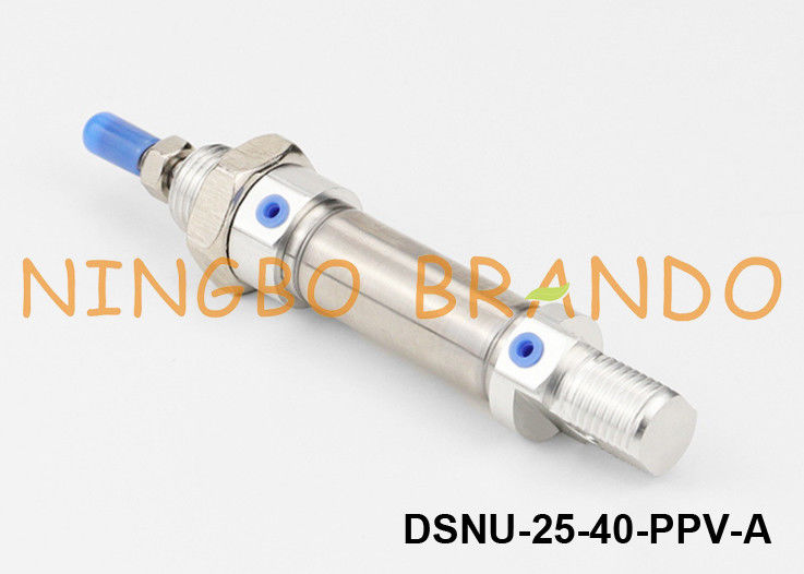 Στρογγυλός τύπος dsnu-25-40-ppv-α Festo κυλίνδρων αέρα εμβόλων σώματος πνευματικός