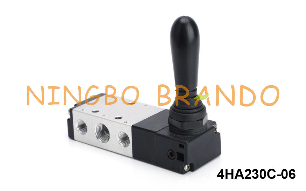 4HA230C-06 Airtac τύπων χειρωνακτική βαλβίδα ελέγχου αέρα κατευθυντική 5/3 τρόπος