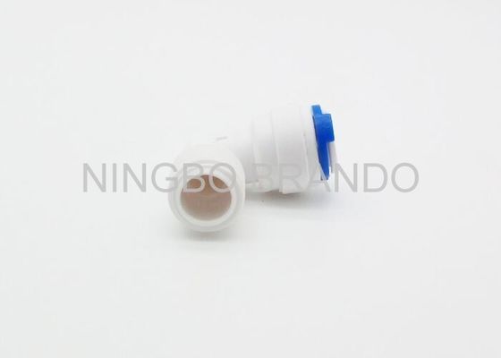 Plastic Quick Connect Pneumatic Fittings / 2 Way Pneumatic Tube Fittings