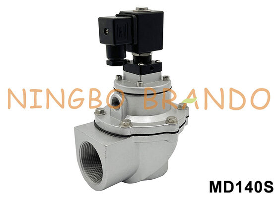 Βαλβίδα παλμικού πίδακα Huaneng Τύπου MD140S 1-1/2'' με σπείρωμα 24VDC 220VAC